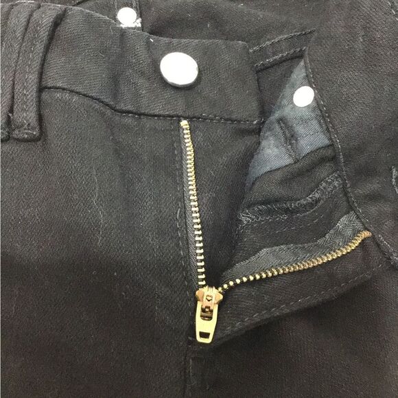 Joe’s Jeans Black Dark Wash Denim Jeans Honey Booty Fit Flare Leg - Picture 8 of 16